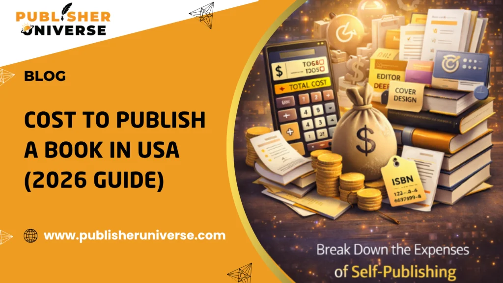Cost to Publish a Book in USA (Full Breakdown for 2026)