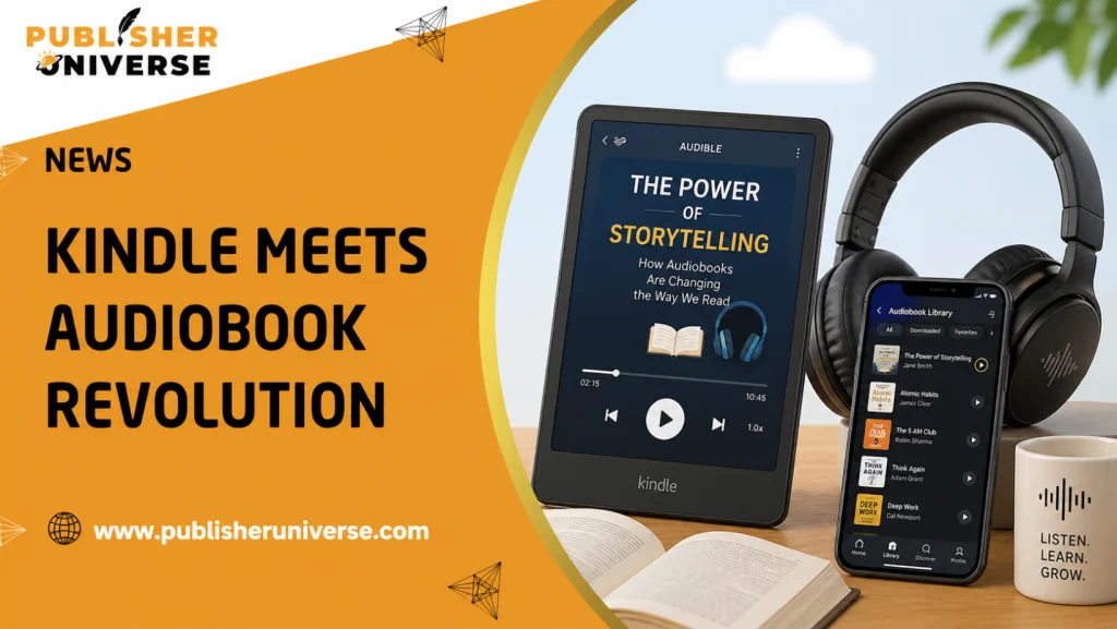 Amazon Brings Audiobooks Closer to Kindle, Redefining U.S. Reading Trends in 2026